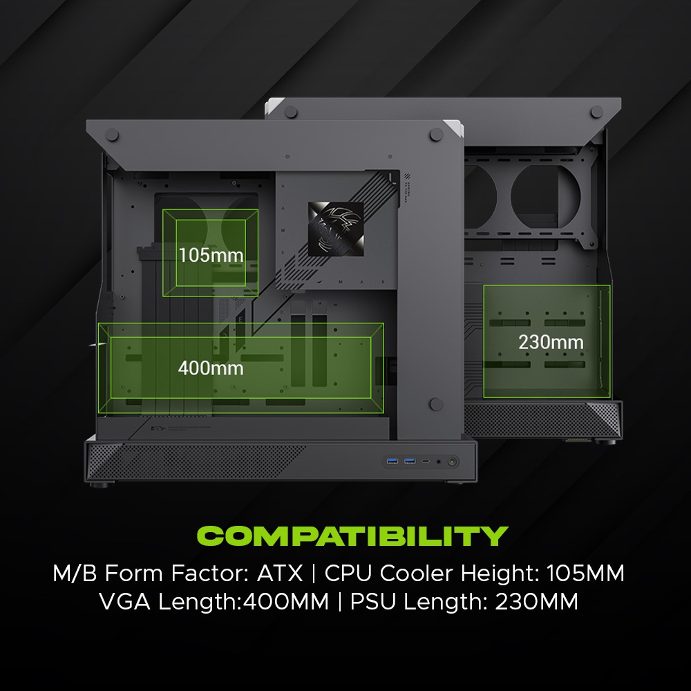 Jual Casing PC Gamemax CLAW 360 M-ATX | Shopee Indonesia