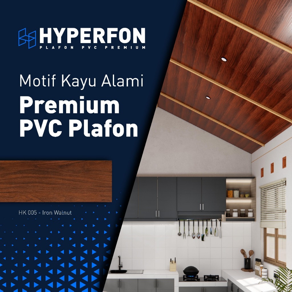 Jual Plafon PVC Premium Doff Harga Per Lembar Awet Berkualitas Merk ...