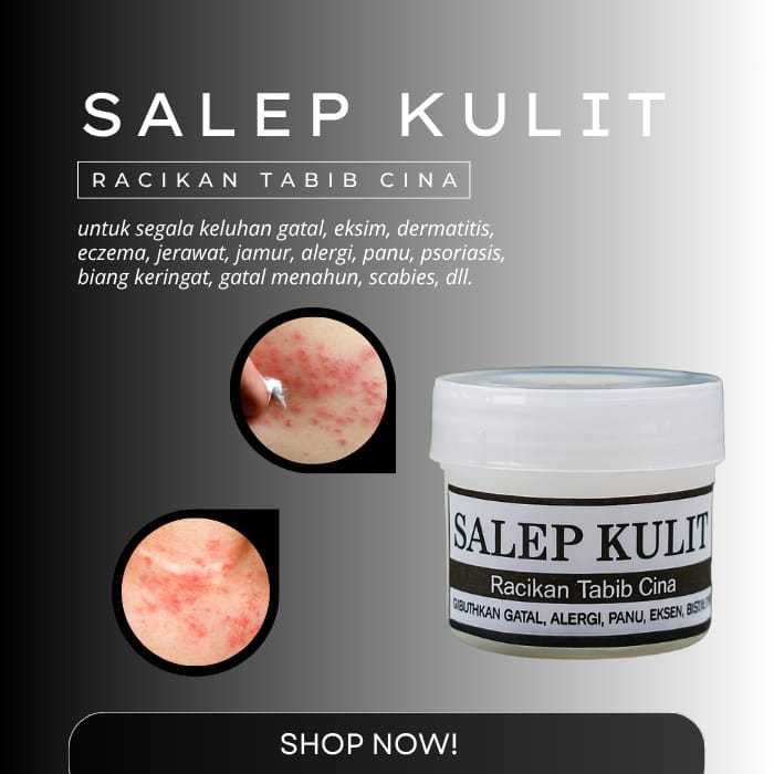 Jual (Paket Isi 3) - Salep Gatal Racikan Tabib Cina Spesialis Kulit ...