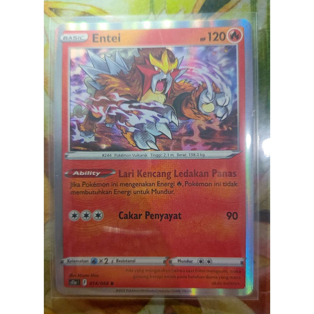 Jual Pokemon Indonesia - ENTEI (RARE) | Shopee Indonesia