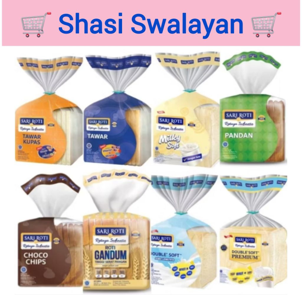 Jual Sari Roti Roti Tawar Terlengkap & Harga Terbaru Agustus 2026 ...