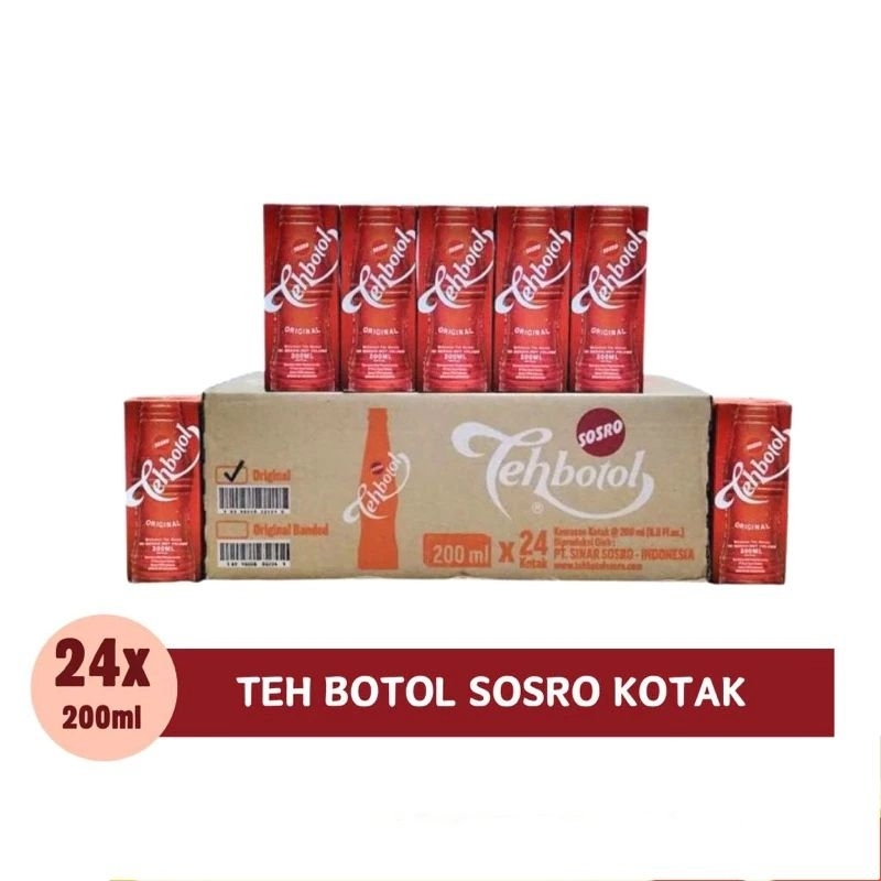 Jual Teh Botol Kotak 200Ml Terlengkap & Harga Terbaru Juli 2026 ...