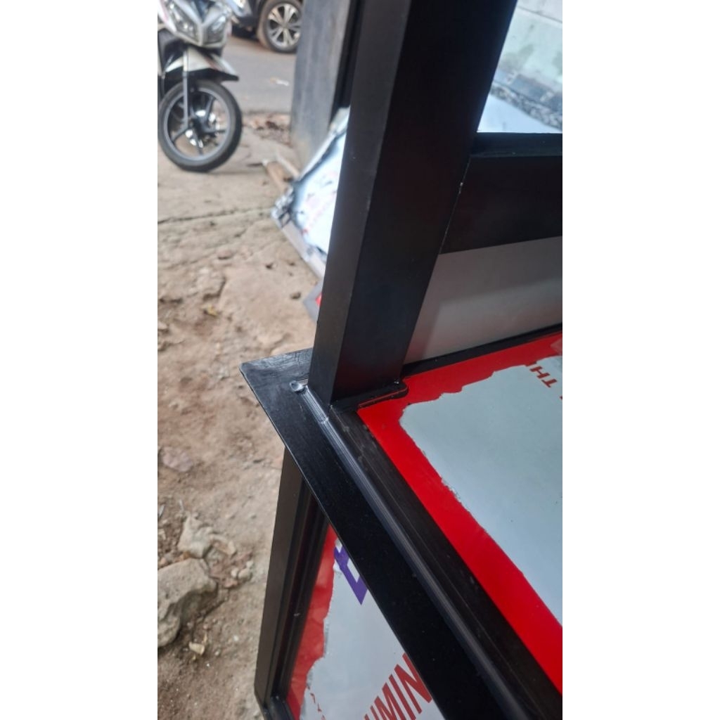 Jual Gerobak Jualan / Grobak Dorong keliling / Grobak Aluminium bahan ...