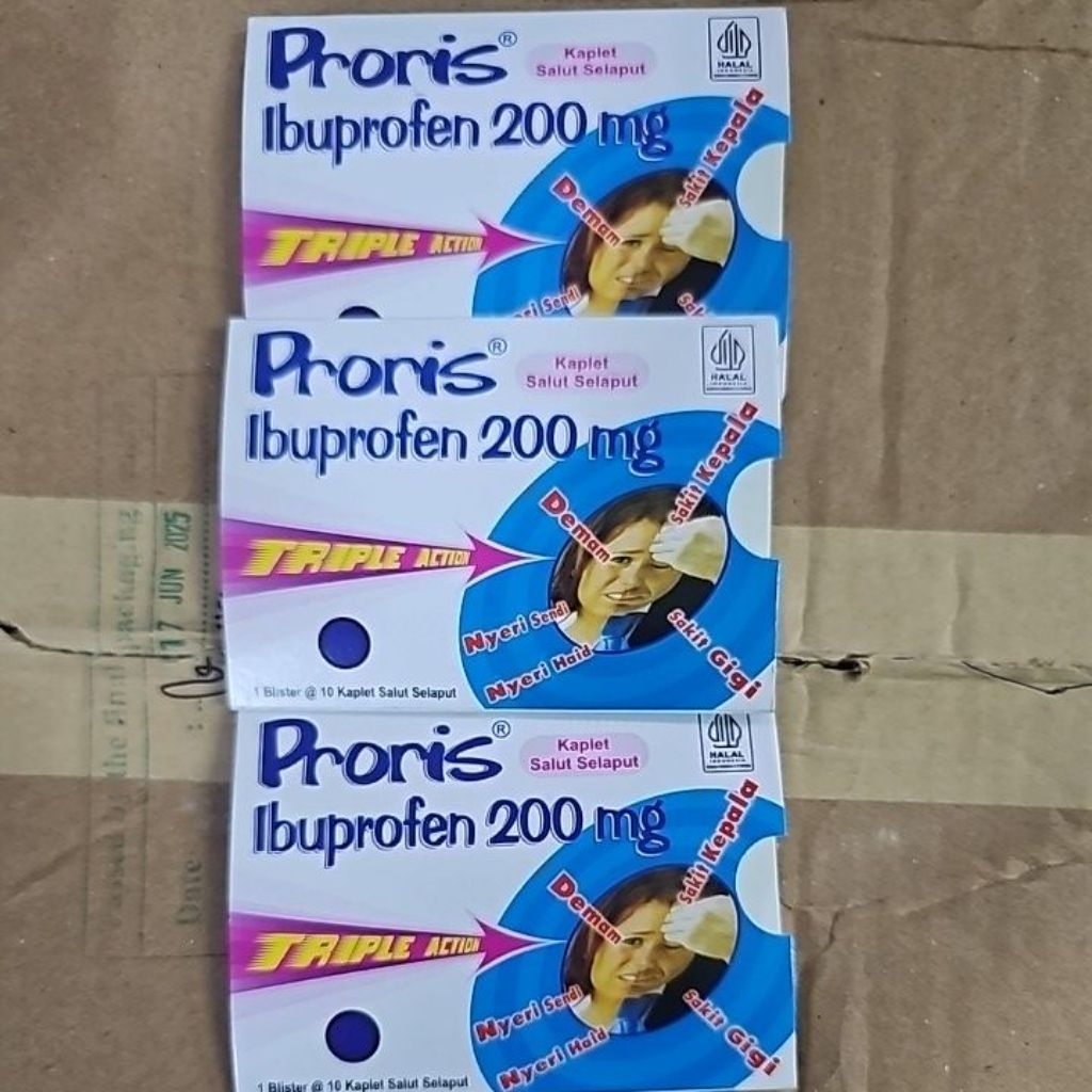 Jual Proris Ibuprofen 200 Terlengkap & Harga Terbaru Juni 2026 | Shopee ...