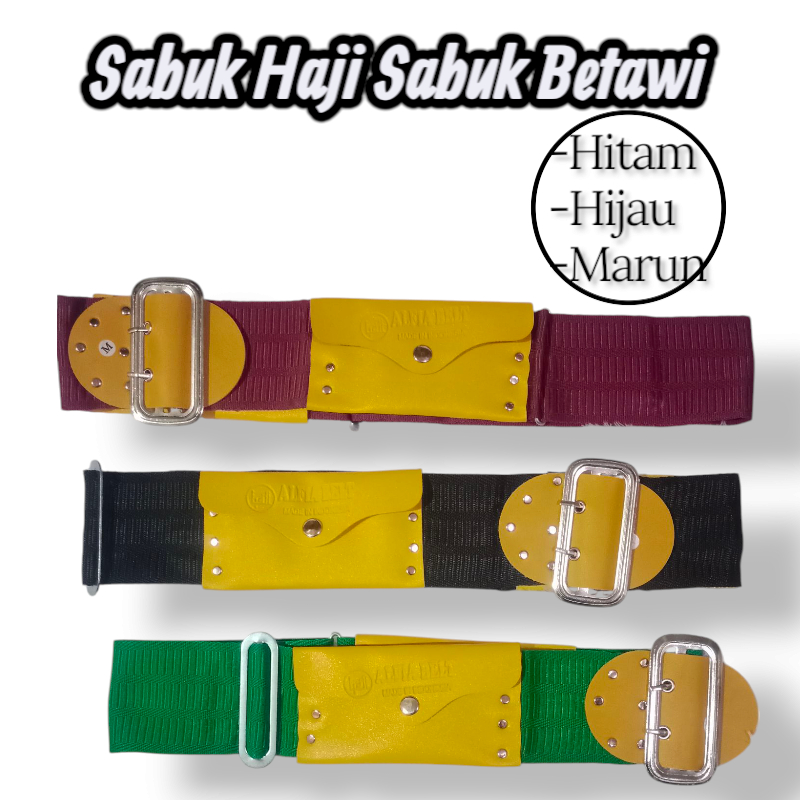Jual Sabuk haji/Sabuk betawi / Sabuk Alfia/Gesper Palang pintu / Sabuk ...
