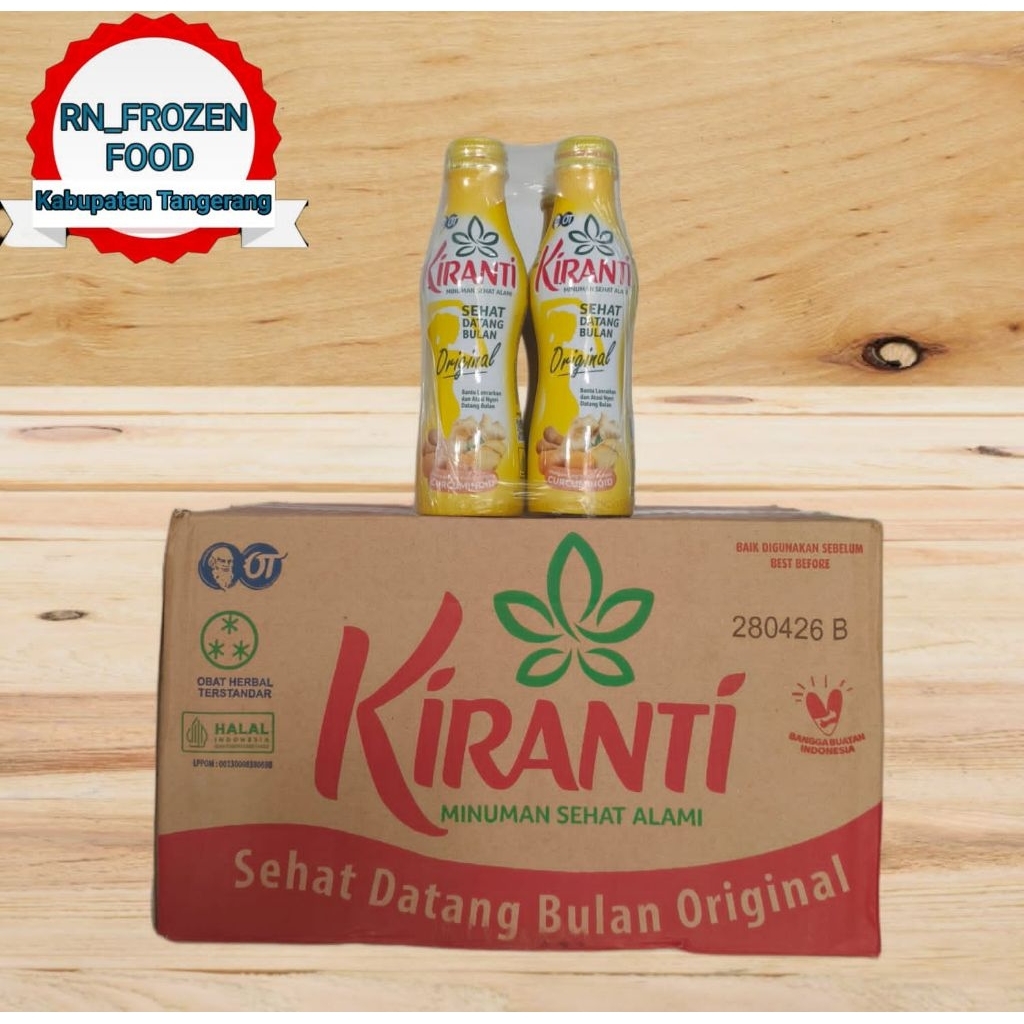 Jual KIRANTI DB ORIGINAL | 1 KARTON 24 BOTOL | Shopee Indonesia