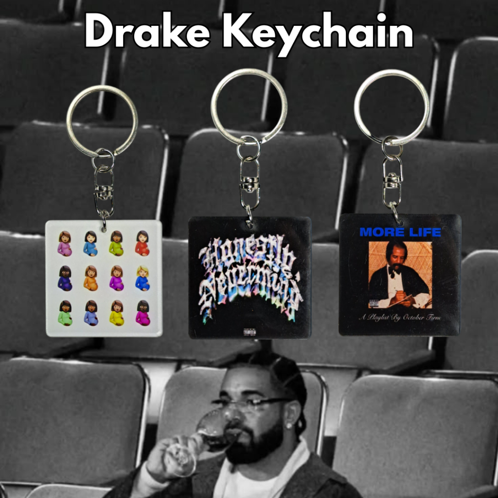 Jual Drake Keychain Akrilik | Gantungan Kunci Musik Album Akrilik 2 ...