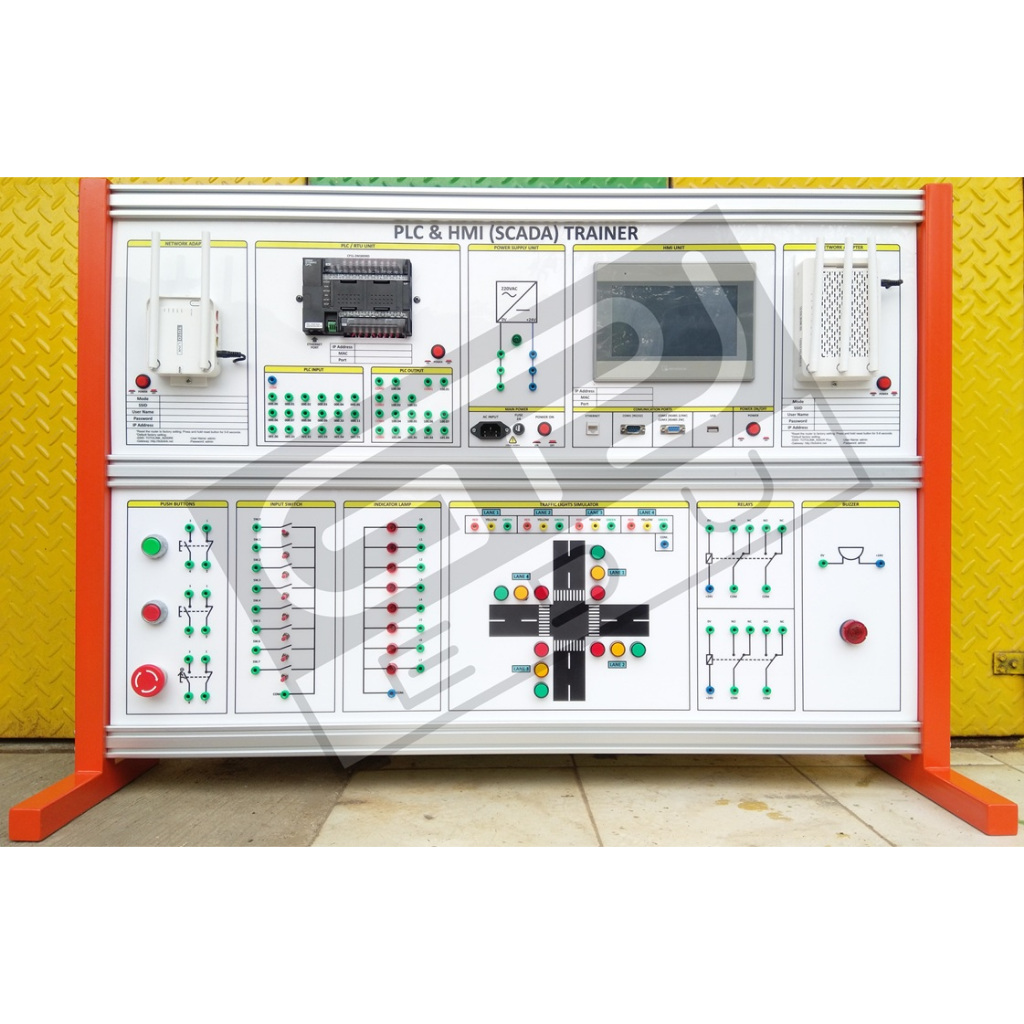 Jual PLC & HMI TRAINER (SCADA) TRAINER PLC & HMI (SCADA) - STAND ...