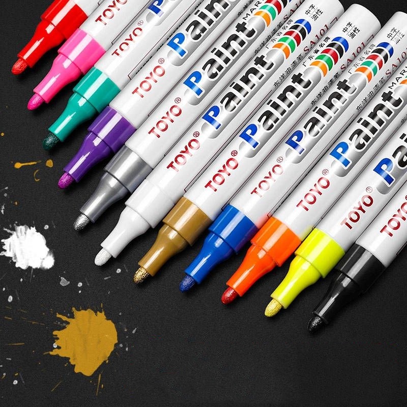 Jual Spidol Ban Mobil Motor TOYO/ban paint Permanent Marker- YuanYuan ...