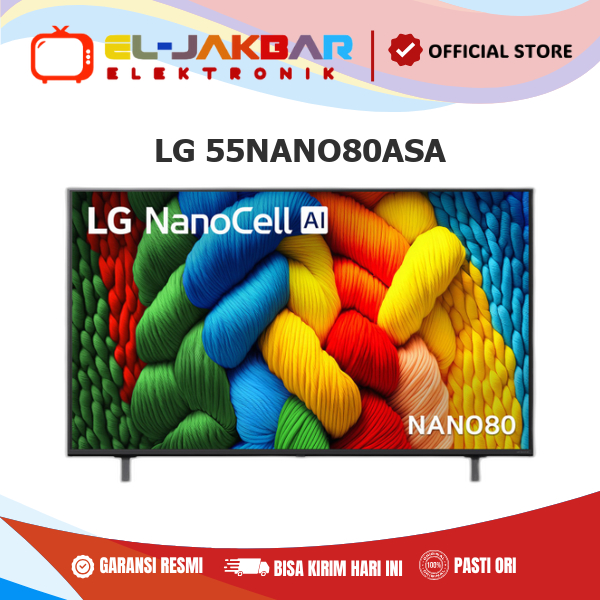 Jual LG 55NANO80ASA SMART TV 55 INCH LED 4K UHD NANOCELL THINQ AI ...