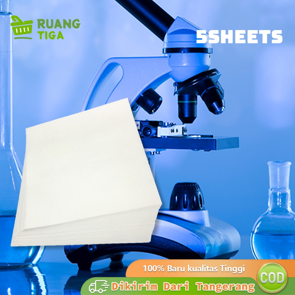 Jual 5pcs Kertas Saring Laboratorium Halus 60x60cm Lembaran Paper ...