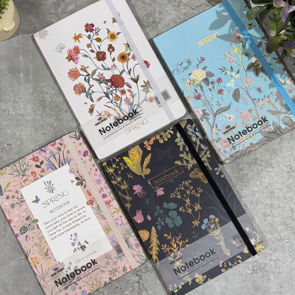 Jual A5 Diary Spring Garden | Buku Tulis Taman Bunga | Notebook Mikirei ...