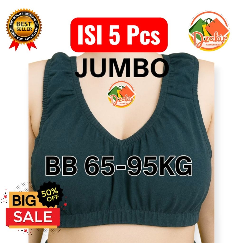 Miniset Bra Jumbo Wanita Dewasa Nyaman Ibu Hamil