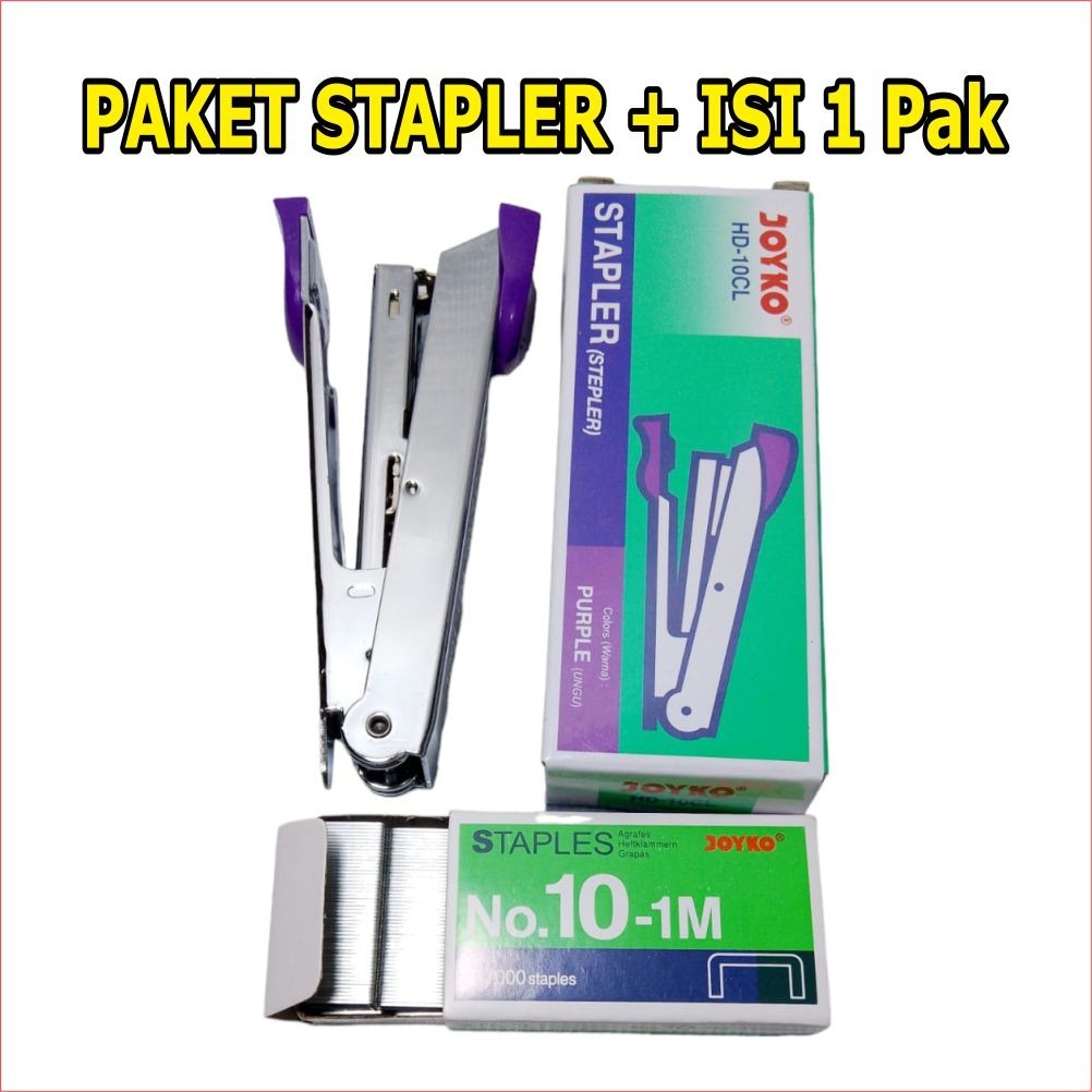 Jual PROMO STAPLES + ISI STAPLES STEPLER DAN ISI STEPLER PAKET HEMAT ...