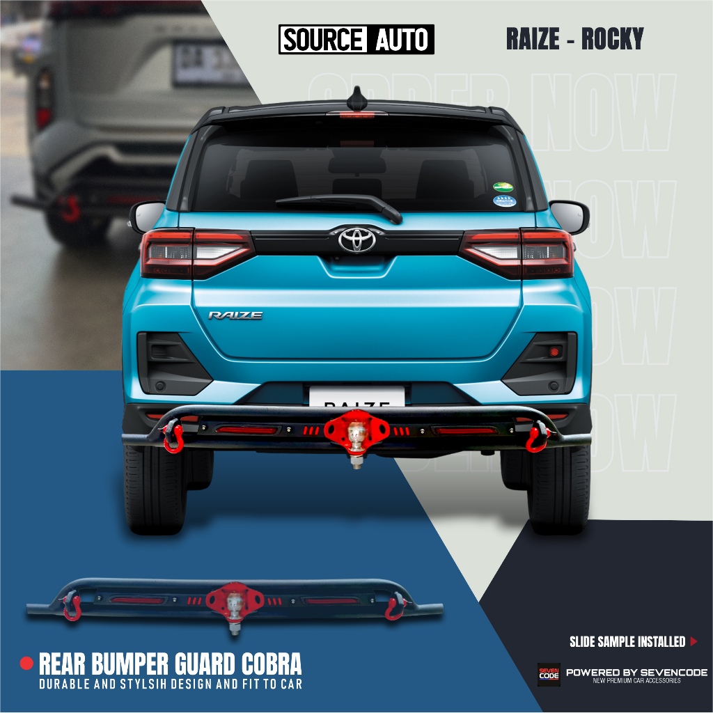 Jual REAR FULL BUMPER GUARD COBRA - TOWING PENGAMAN BELAKANG BY ...