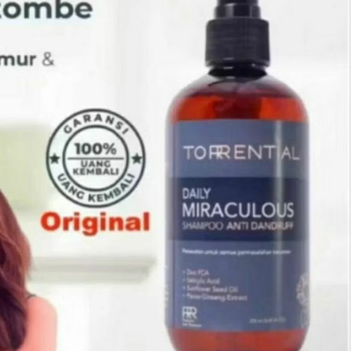 Jual Torrential Shampoo Anti Ketombe Bergaransi - Daily Miraculous