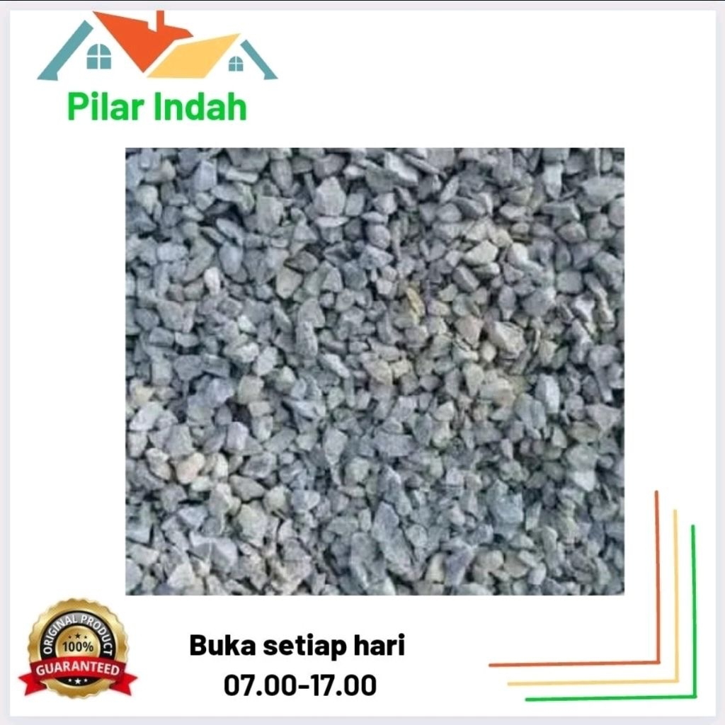 Jual Batu Split Ukuran 1/2 | Batu Cor | Shopee Indonesia