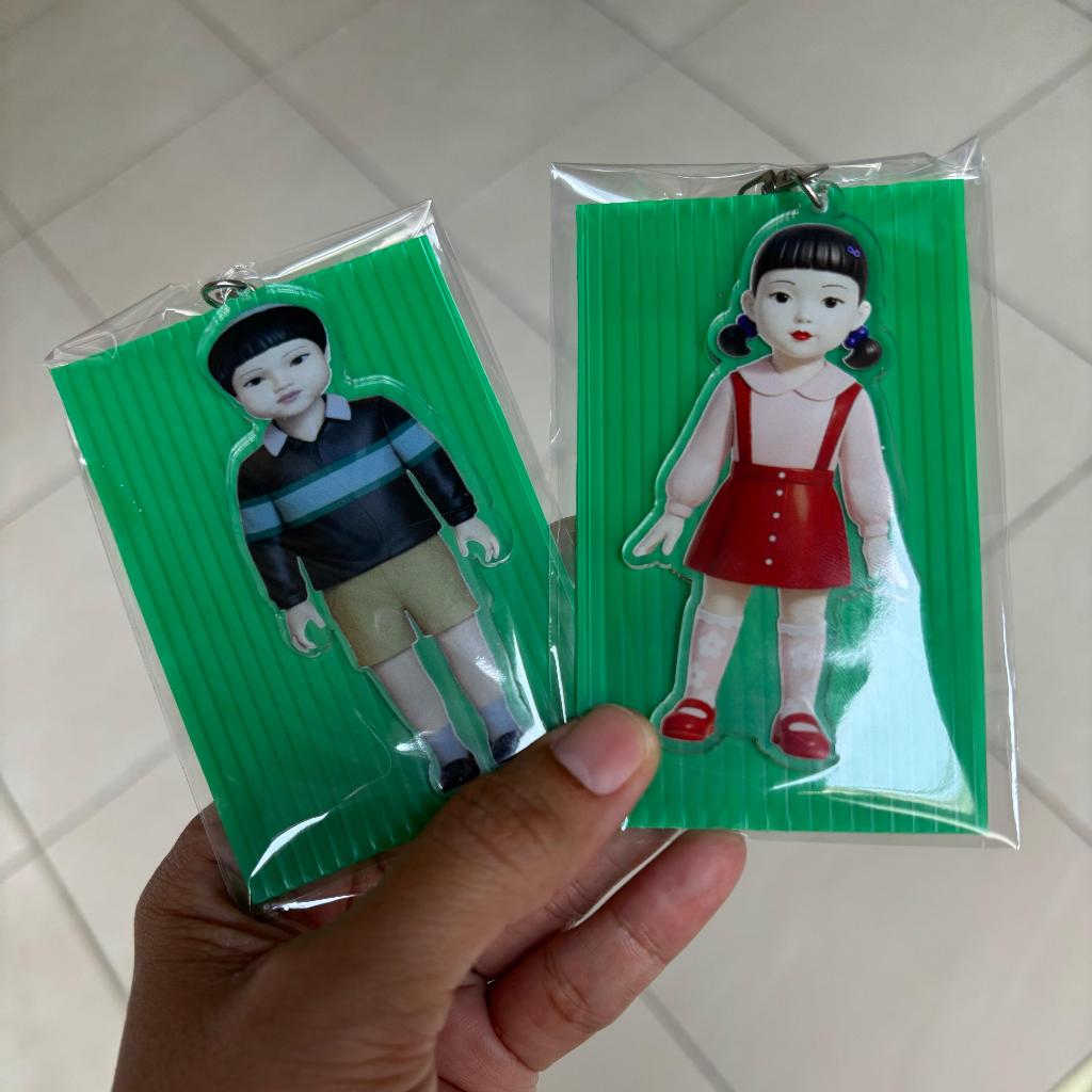 Jual SQUID GAME 3 Merchandise Chul Su Young Hee - Gantungan Kunci ...