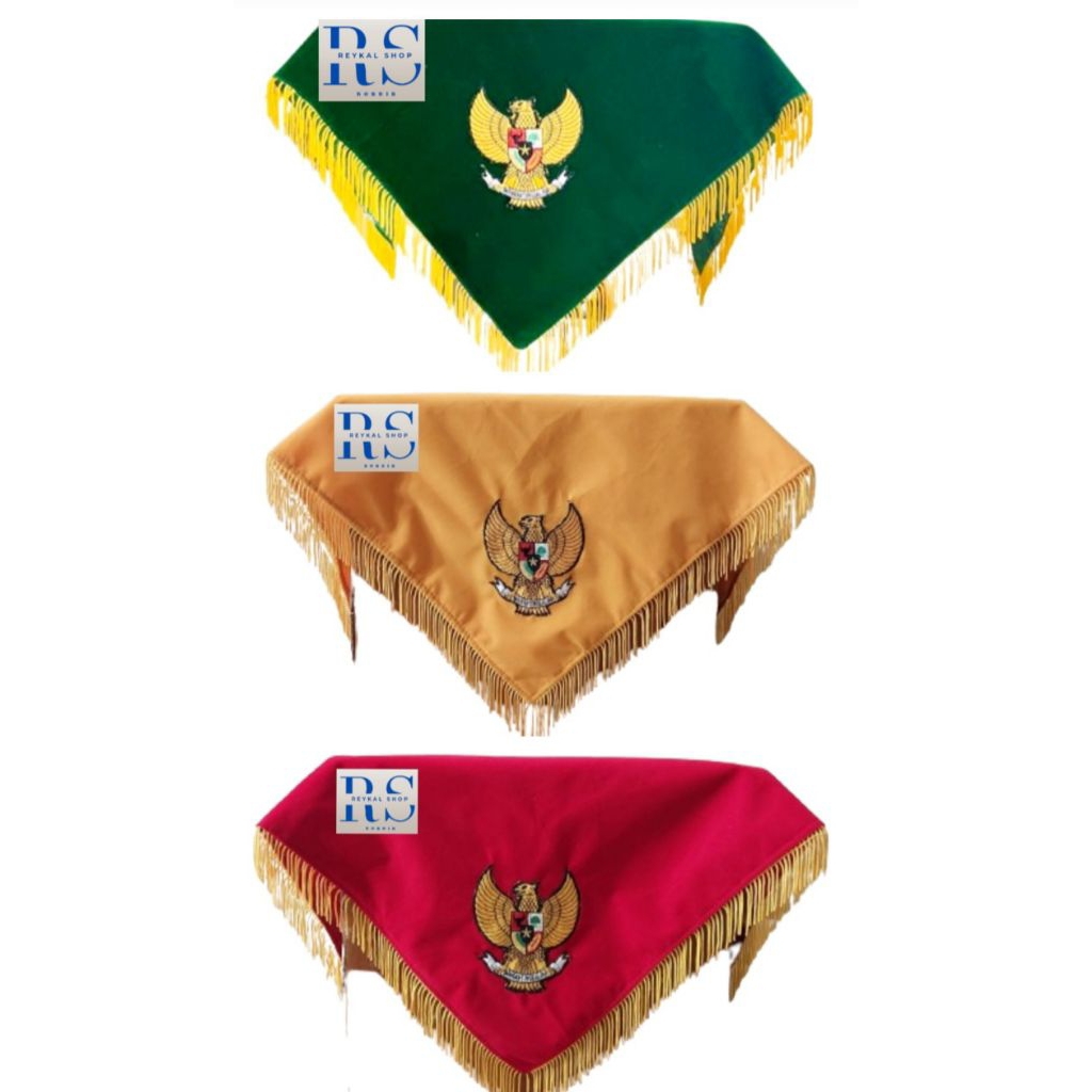 Jual Alas Baki Bendera Upacara / Paskibra Rumbai Logo Garuda | Shopee ...