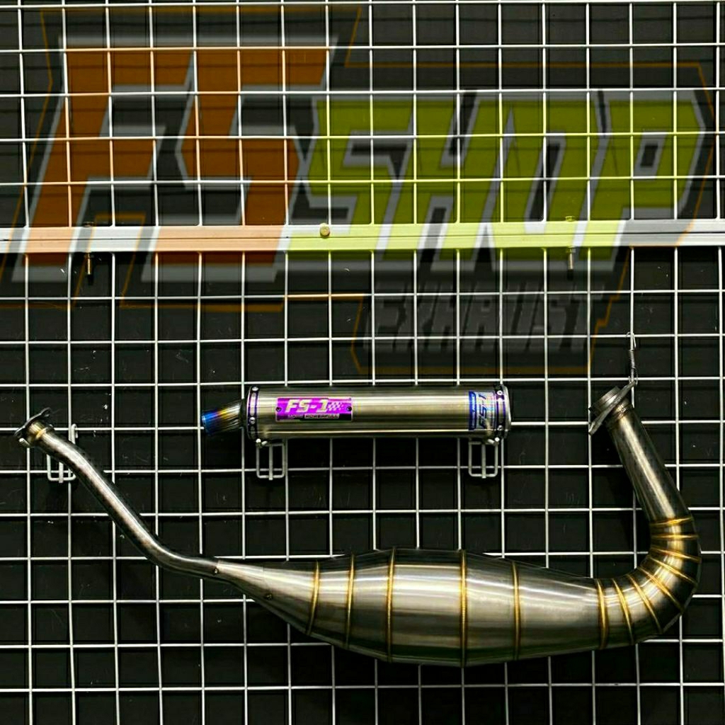 Jual KNALPOT NINJA R RR SS ORIGINAL FS-1 STENLIS TYPE GC 001 | Shopee ...