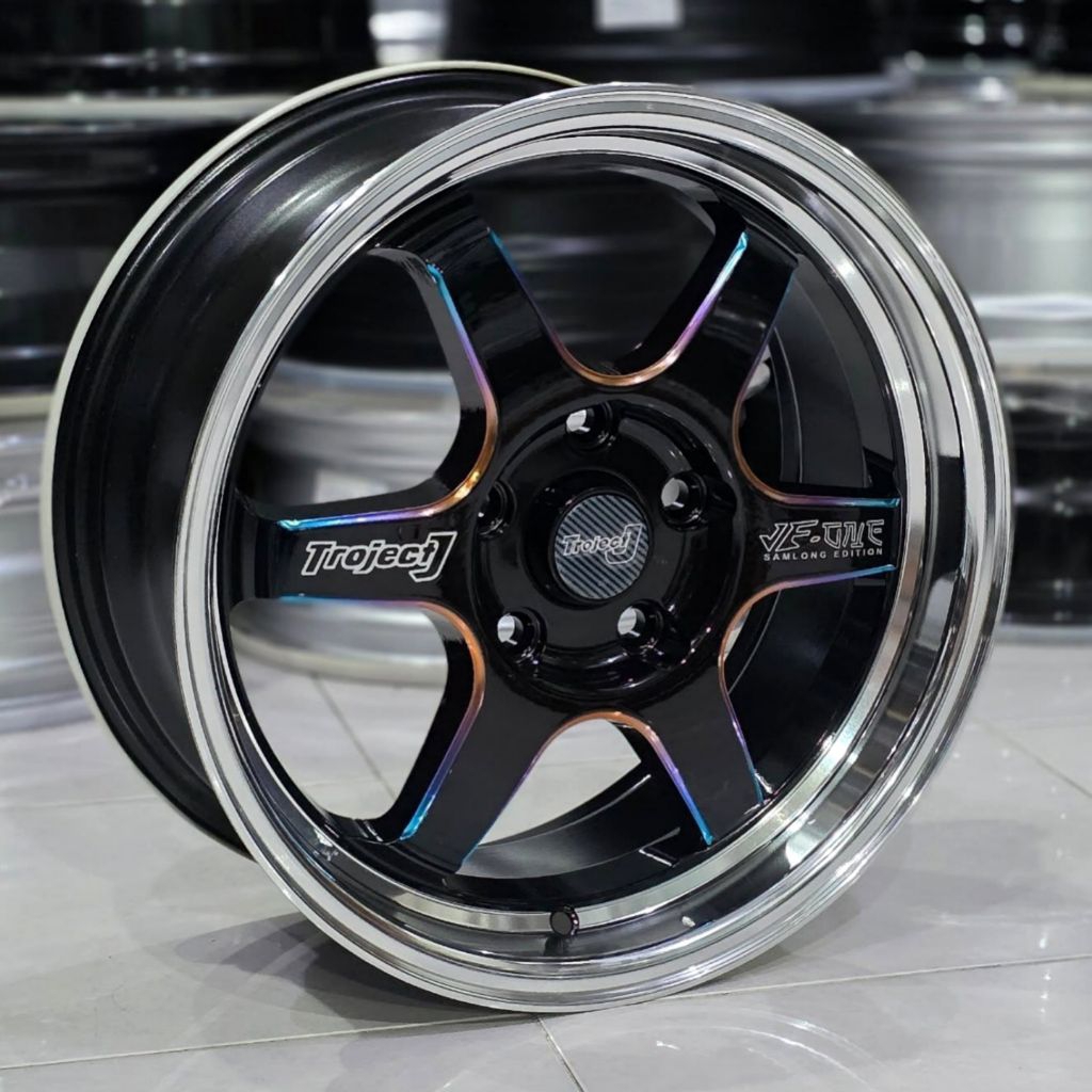 Jual velg racing ring 16 SAMLONG JF ONE PCD 5X114,3 LEBAR 7 velg mobil ...