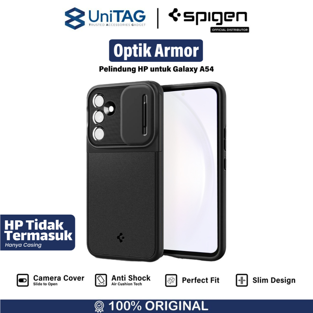 Jual Case Samsung Galaxy A54 Spigen Optik Armor Clear Camera Cover ...
