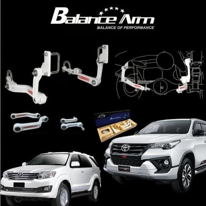 Jual Balance Arm JS1 Innova Stablizer Fortuner Balance Arm Anti Limbung ...