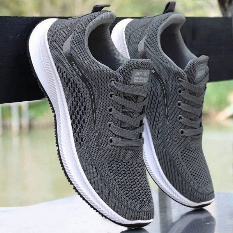 Jual SEPATU SNEAKERS PRIA TERBARU MOTIF SILUET SIZE 36-43 BERKUALITAS ...