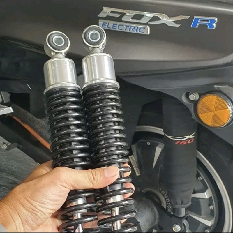 Jual Shock Breaker Belakang motor Polytron Fox R bonus spion kanan ...
