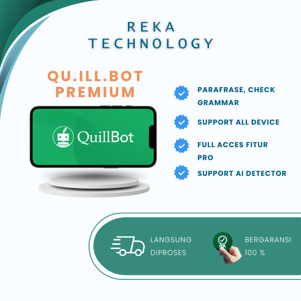 Jual [READY] QUILLBOT PREMIUM/ AI PARAFRASE | Shopee Indonesia