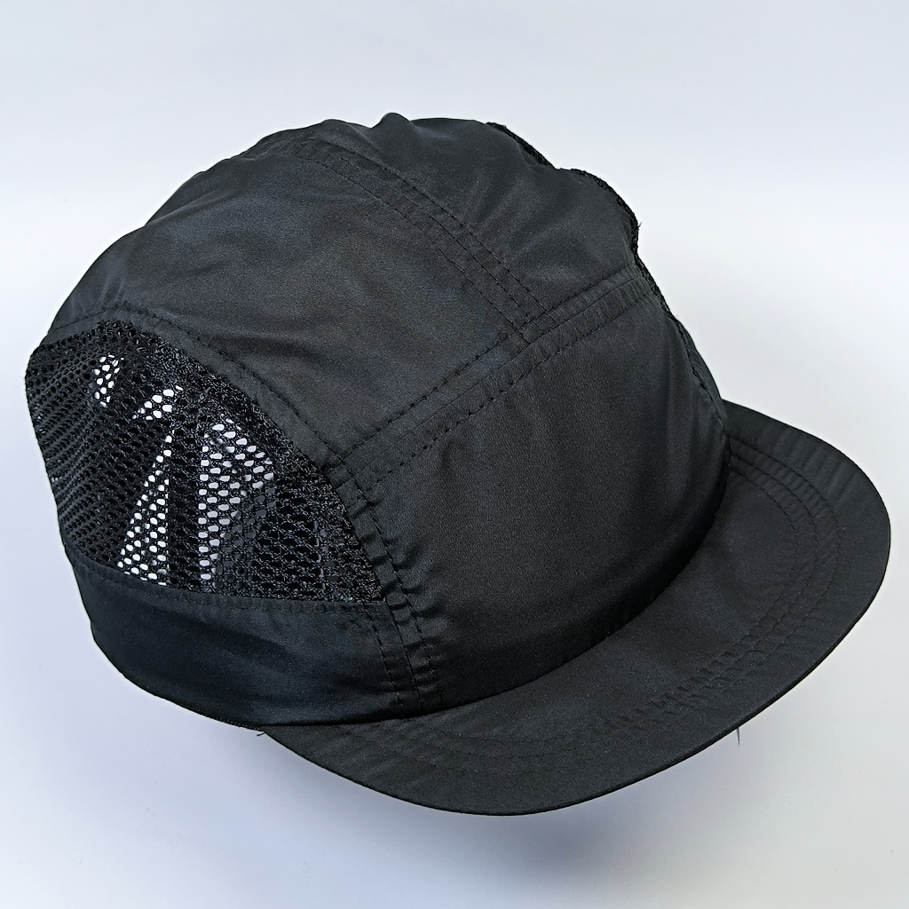 Jual Topi 5 Panel Topi Olahraga Running -Topi Sepedah Warna Hitam All ...