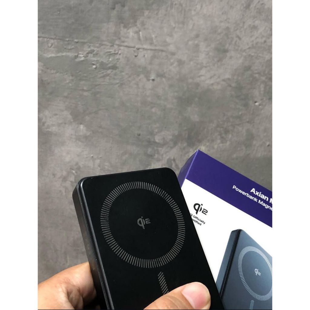Jual AXIAN MagEnergy Qi2 Powerbank Magsafe / Powerbank iPhone | Shopee ...