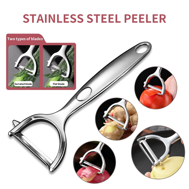 Pisau Pengupas Stainless Steel Multi Fungsi Tahan Karat