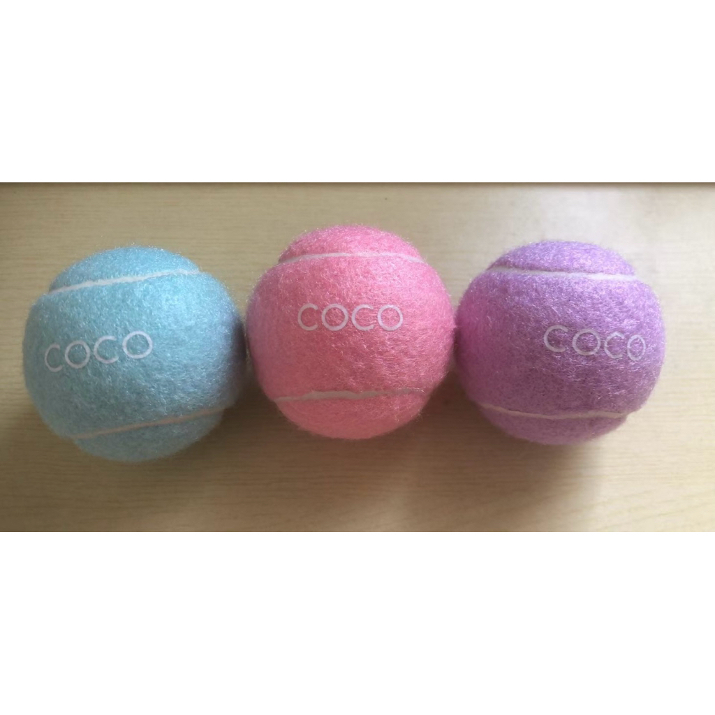 Jual COCO color tennis padel balls - bola tenis padel warna pastel (isi ...
