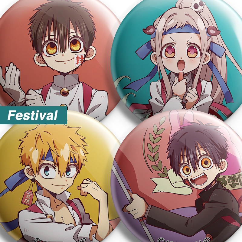 Jual Jibaku Shounen Hanako Kun Pin Festival TBHK Toilet Bound Hanako ...