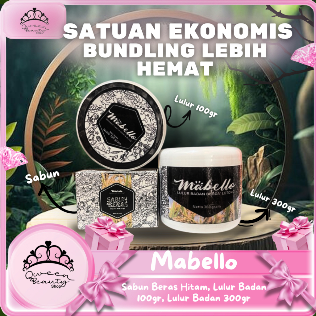 Jual MABELLO Lulur Badan Bedda Lotong 100gr | MABELLO Sabun Beras Hitam ...