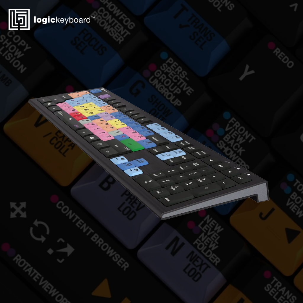 Jual Logickeyboard Avid Media Composer 'Classic' layout ASTRA2 Backlit ...