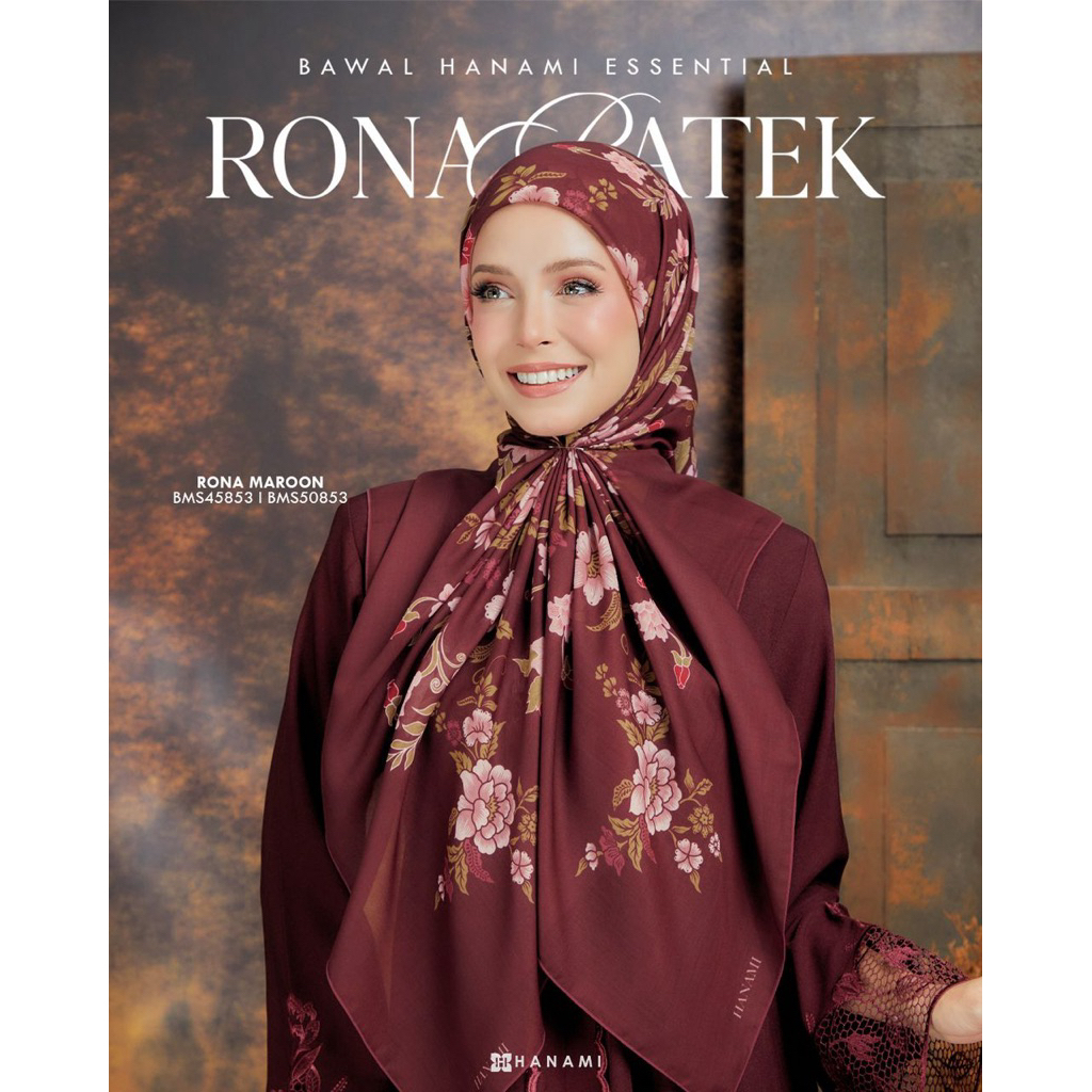 Hanami Hijab Malay Original Ready