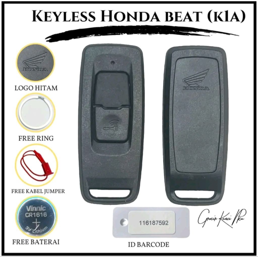 Jual Kunci Remot Honda Beat 2024(k1a) | Shopee Indonesia