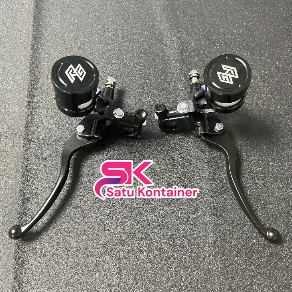 Jual Master handle rem (HITAM) dua tabung BIG, master handel rem CNC ...