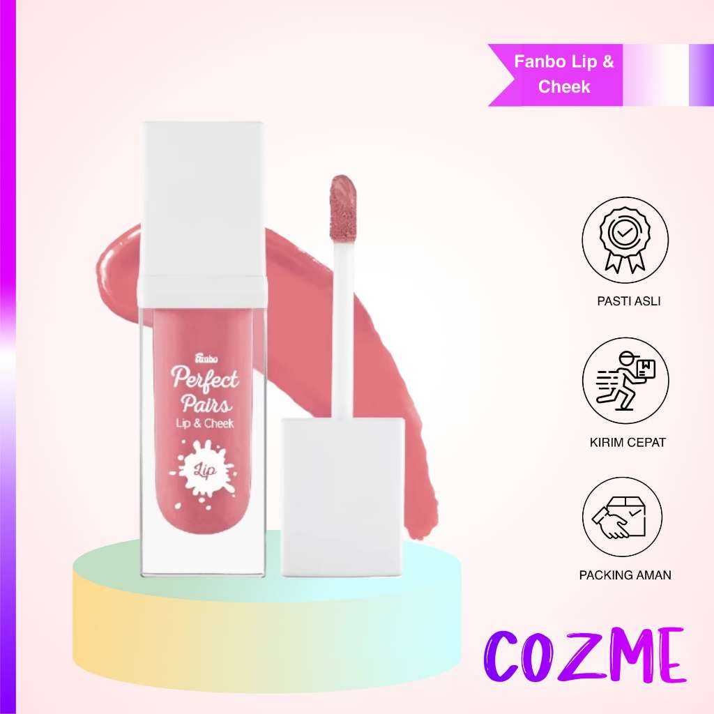 Jual FANBO Dew Drop Serum Blush & Lip Cheek | Shopee Indonesia