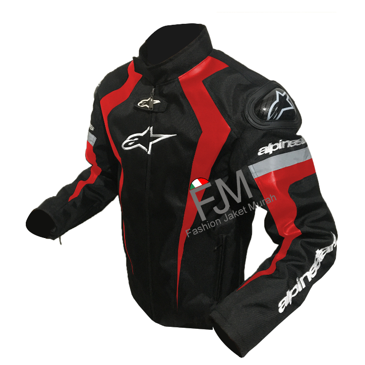 Jual Jaket Motor Harian Tahan Air Dengan Pelindung Bahu dan Punggung ...