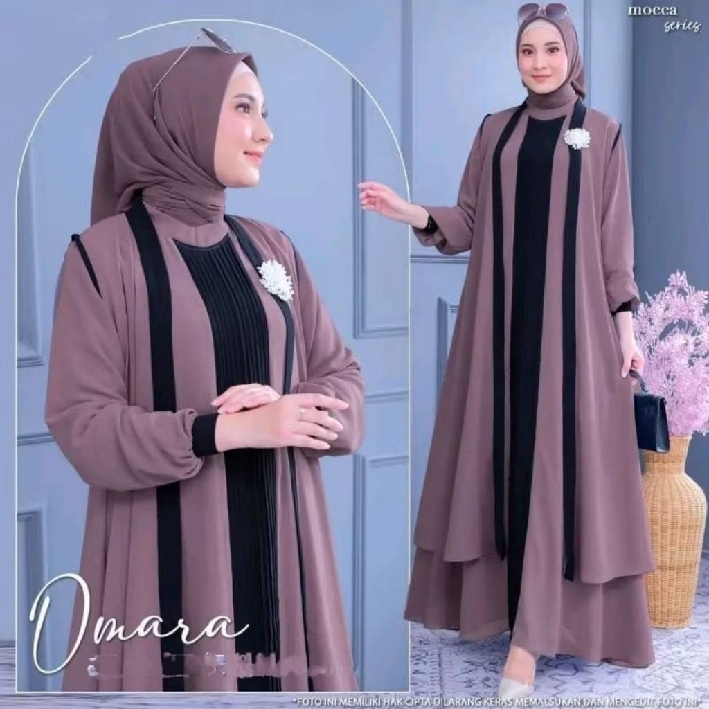 Jual GAMIS INARA DRESS KEKINIAN BAHAN CRINGKLE AIRFLOW UKURAN S, M, L ...