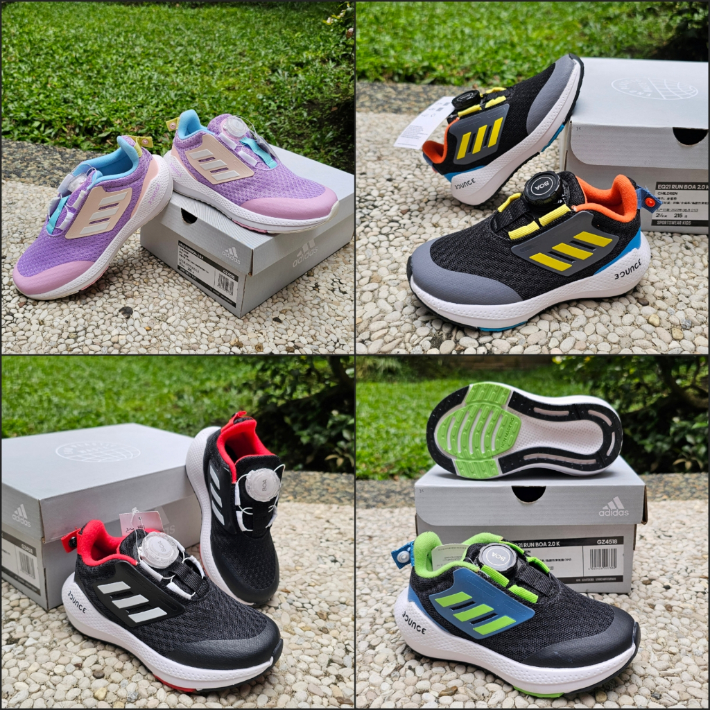 ADIDAS Sepatu Kets Anak Adidas EQ21 RUN BOA Slip On Kids Sepatu Anak  Sepatu Adidas Anak Sepatu Adidas Kids Adidas ADIDAS Sepatu Kets