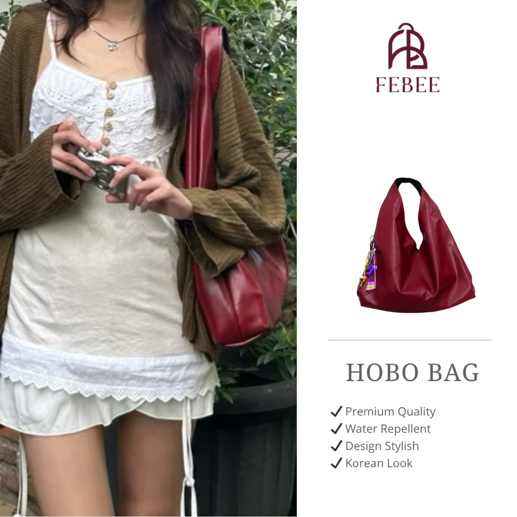 Jual FEBEE BAGS ID - Heejin hobo bag -Totebag Aesthetic boho bag 8 ...