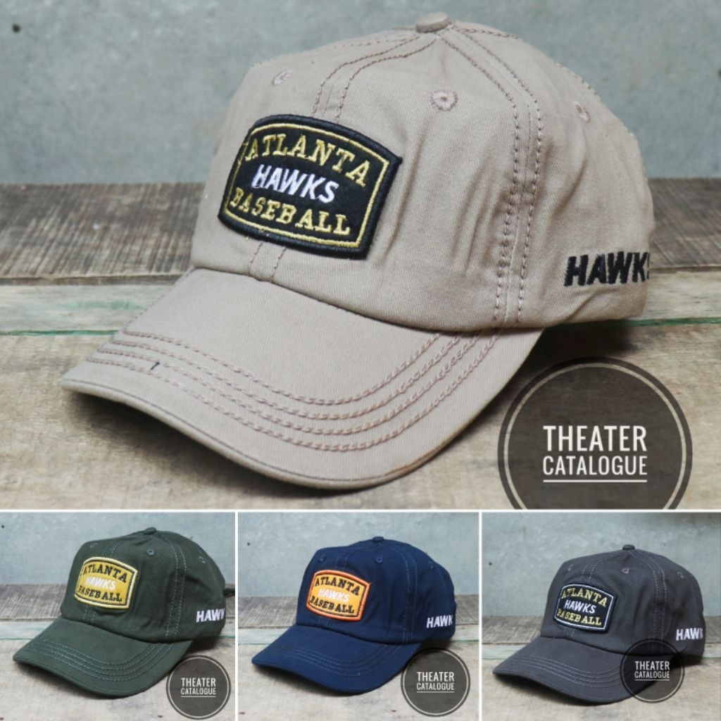 Jual TOPI BASEBALL CAPS KANVAS PREMIUM | TOPI BASEBALL CAPS ATLANTA ...