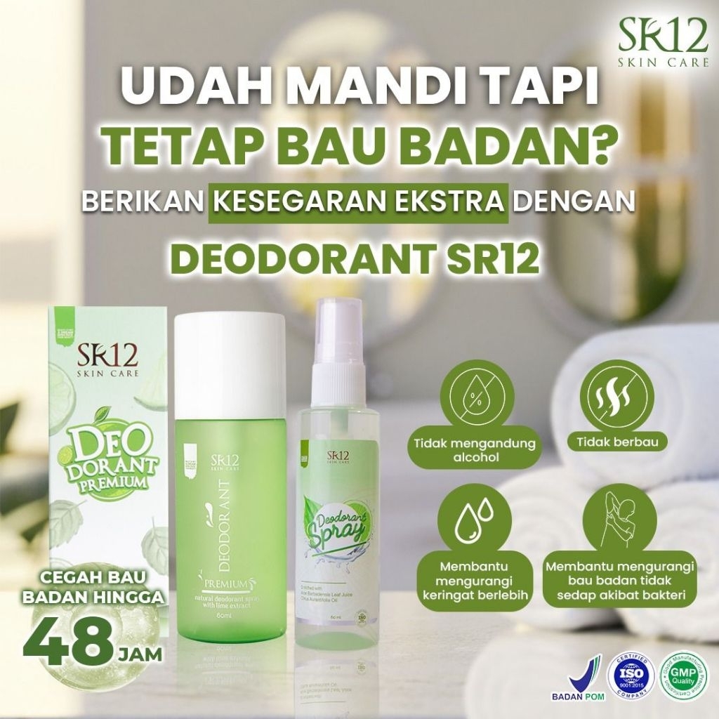 Jual Deodorant Spray Reguler & Premium Ampuh Atasi Keringat Berlebih