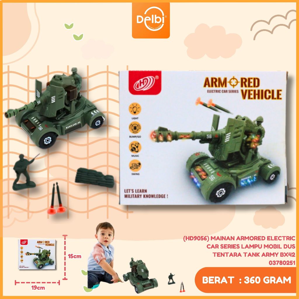 Jual Mainan Mobil Tank yang bisa Menembak (HD9056) MAINAN ARMORED ...