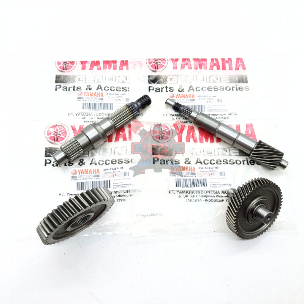 Jual Gigi Rasio Yamaha B5D Gear Rasio Set Supra GTR Sonic Cb 150 Led ...