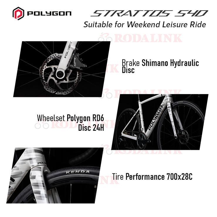 Jual Polygon Sepeda Balap Road Bike Strattos S4 Disc Brake Fork Carbon ...